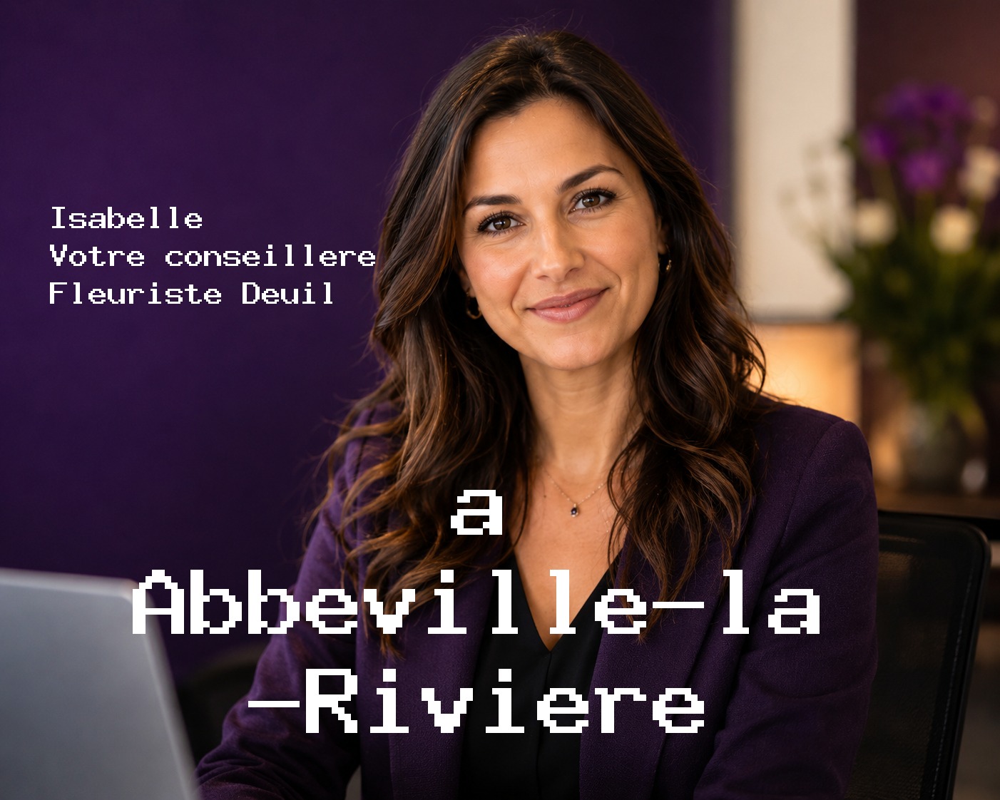 Isabelle, votre conseillère Fleuriste Deuil à Abbéville-la-Rivière