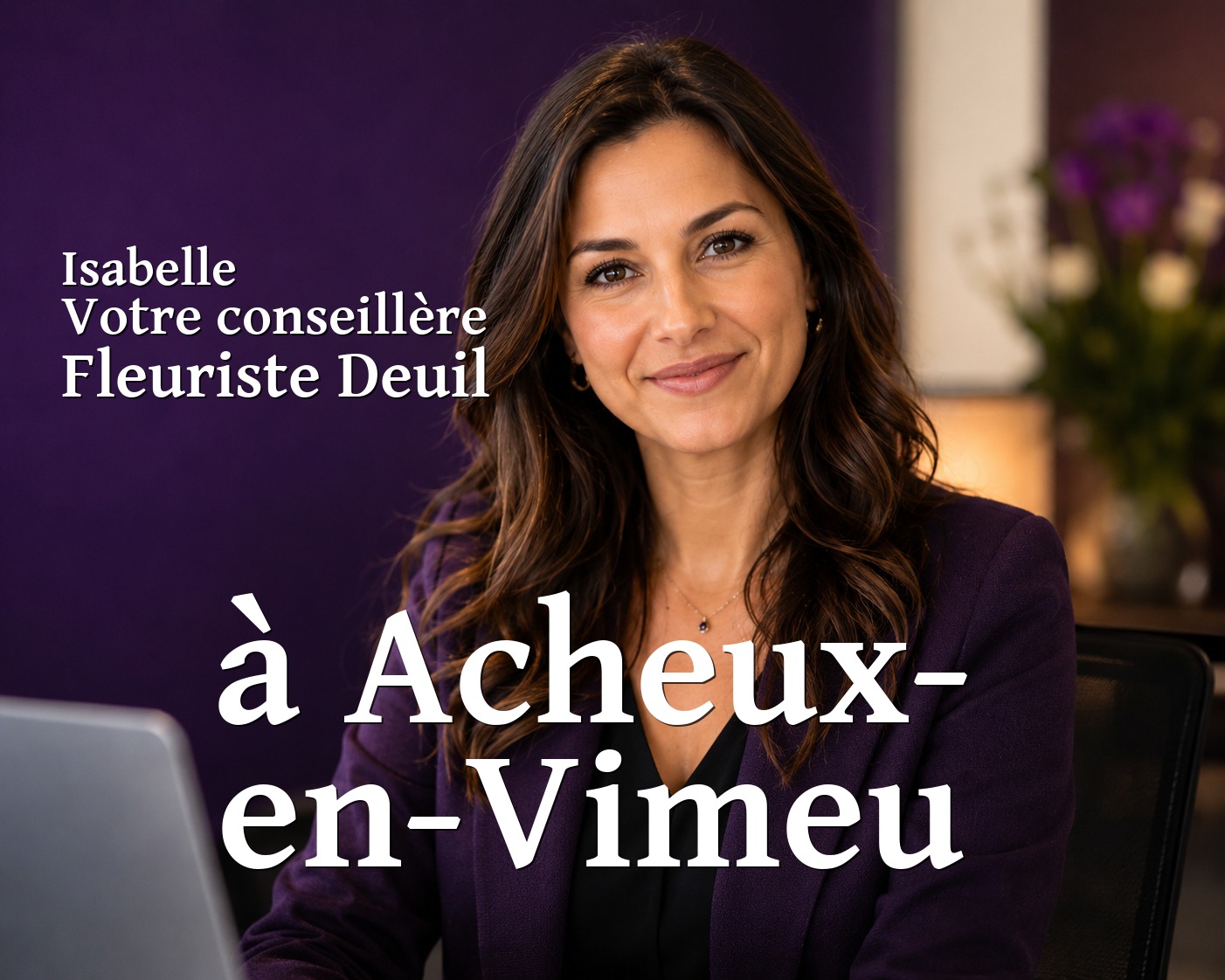 Isabelle, votre conseillère Fleuriste Deuil à Acheux-en-Vimeu