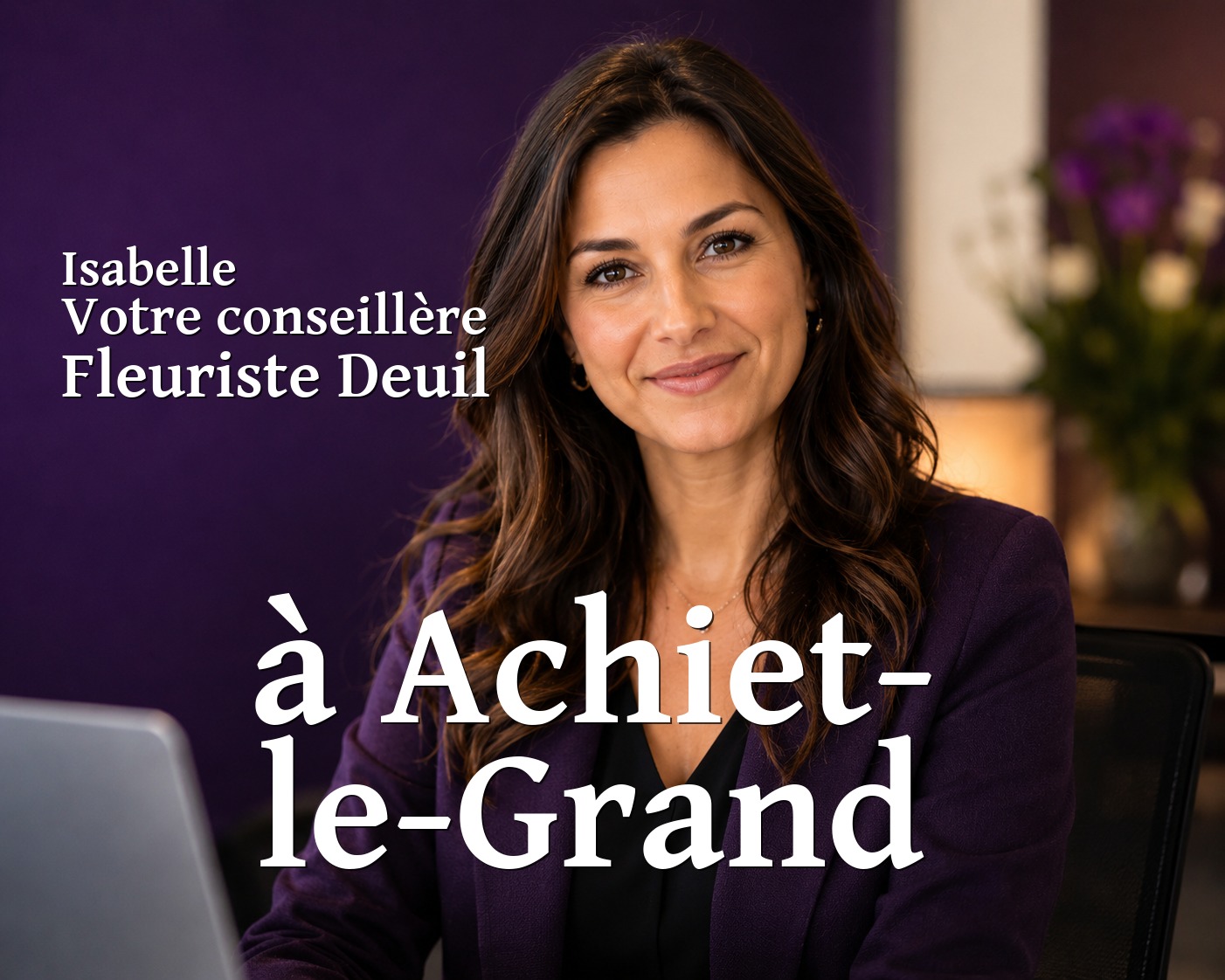 Isabelle, votre conseillère Fleuriste Deuil à Achiet-le-Grand