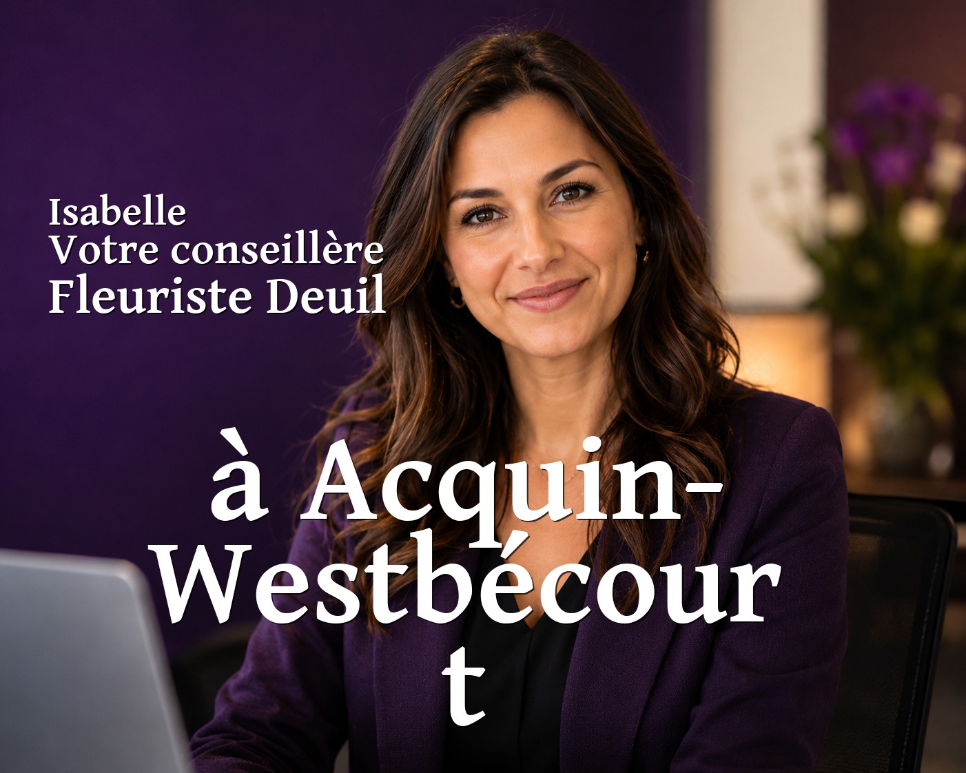 Isabelle, votre conseillère Fleuriste Deuil à Acquin-Westbécourt