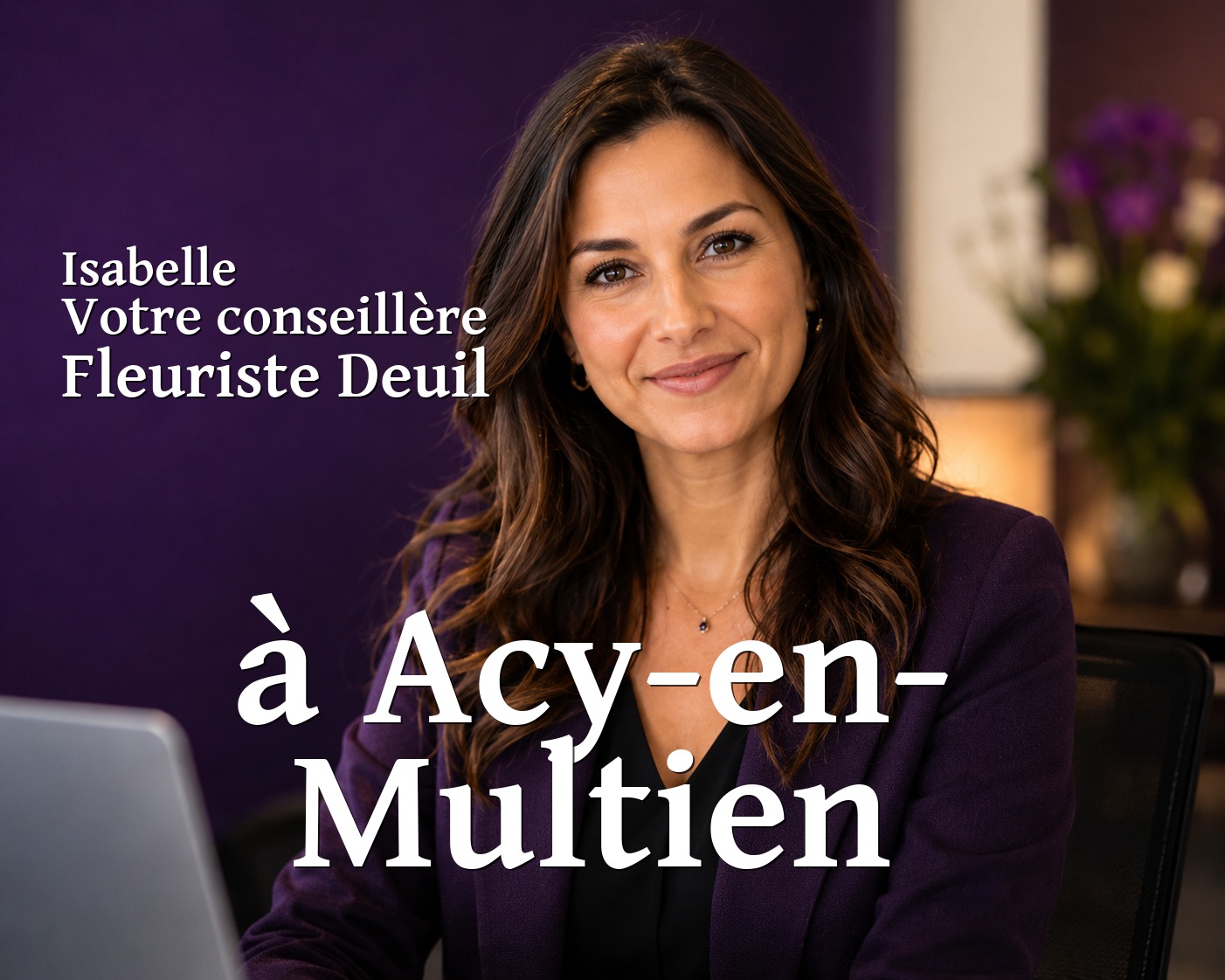 Isabelle, votre conseillère Fleuriste Deuil à Acy-en-Multien