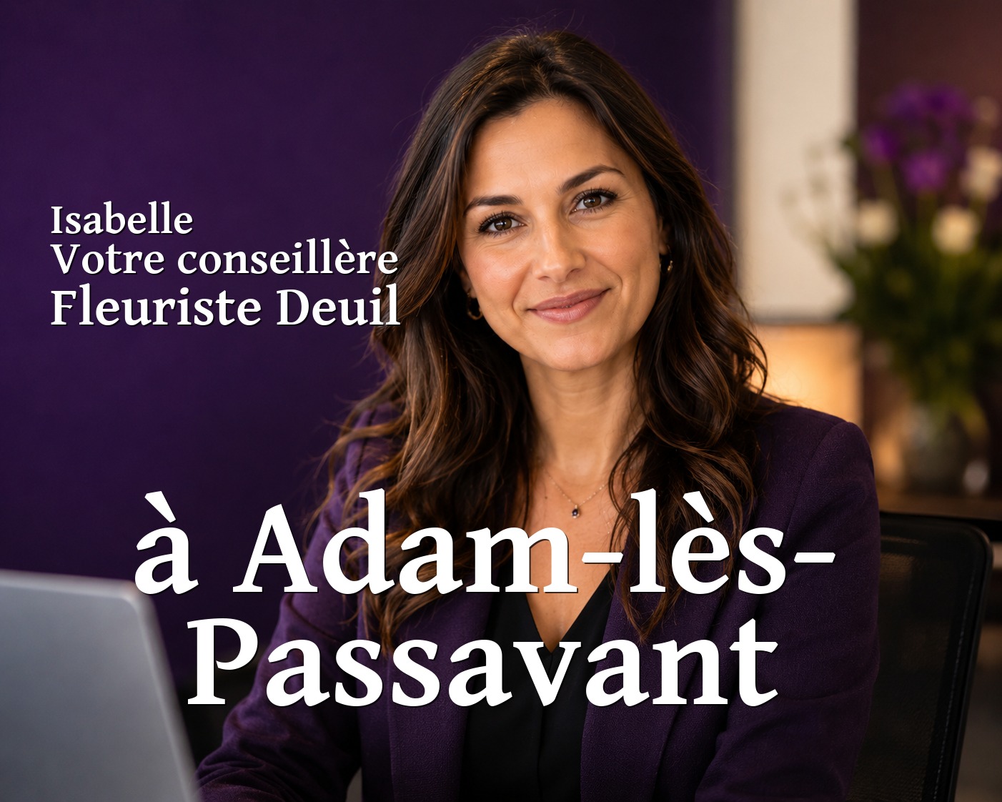 Isabelle, votre conseillère Fleuriste Deuil à Adam-lès-Passavant