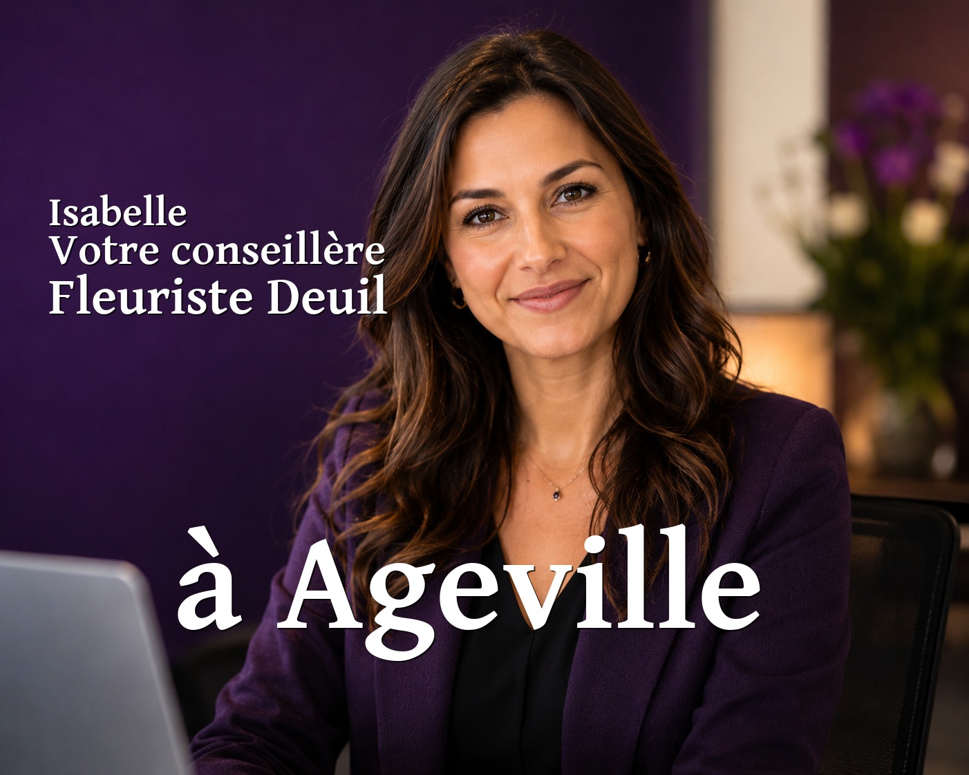Isabelle, votre conseillère Fleuriste Deuil à Ageville