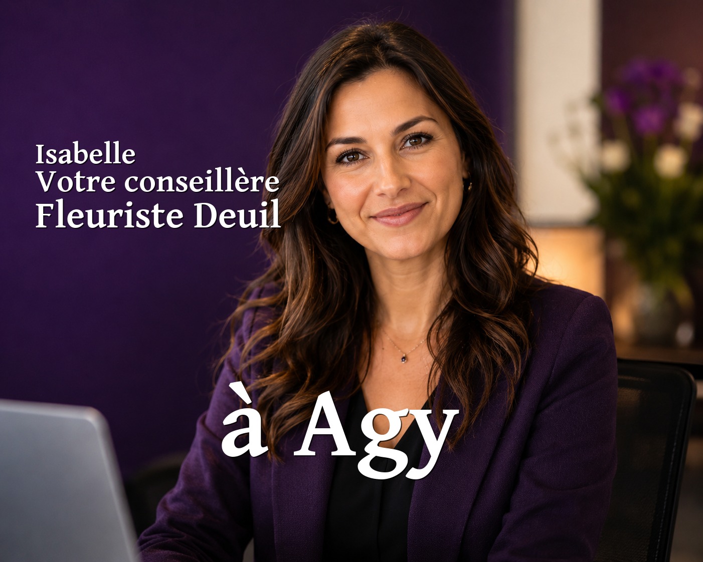 Isabelle, votre conseillère Fleuriste Deuil à Agy