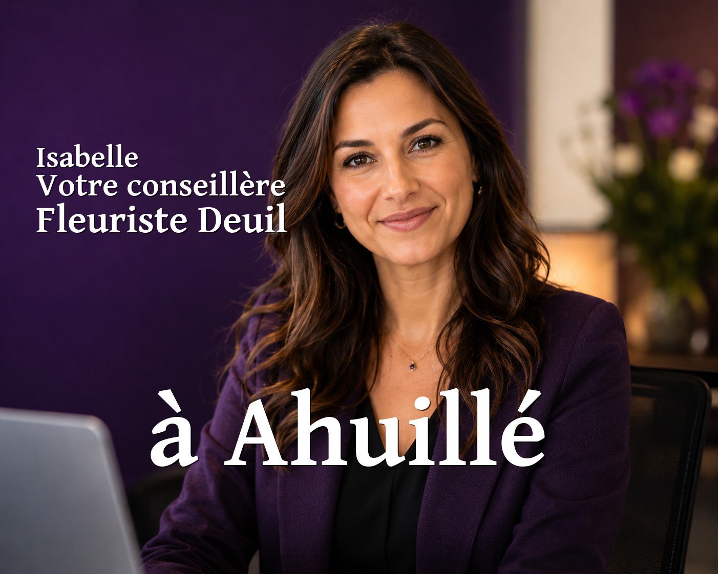 Isabelle, votre conseillère Fleuriste Deuil à Ahuillé