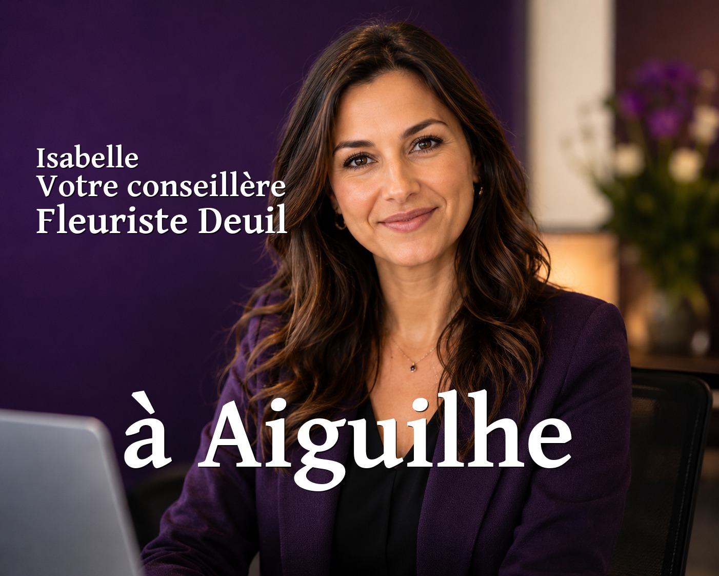 Isabelle, votre conseillère Fleuriste Deuil à Aiguilhe