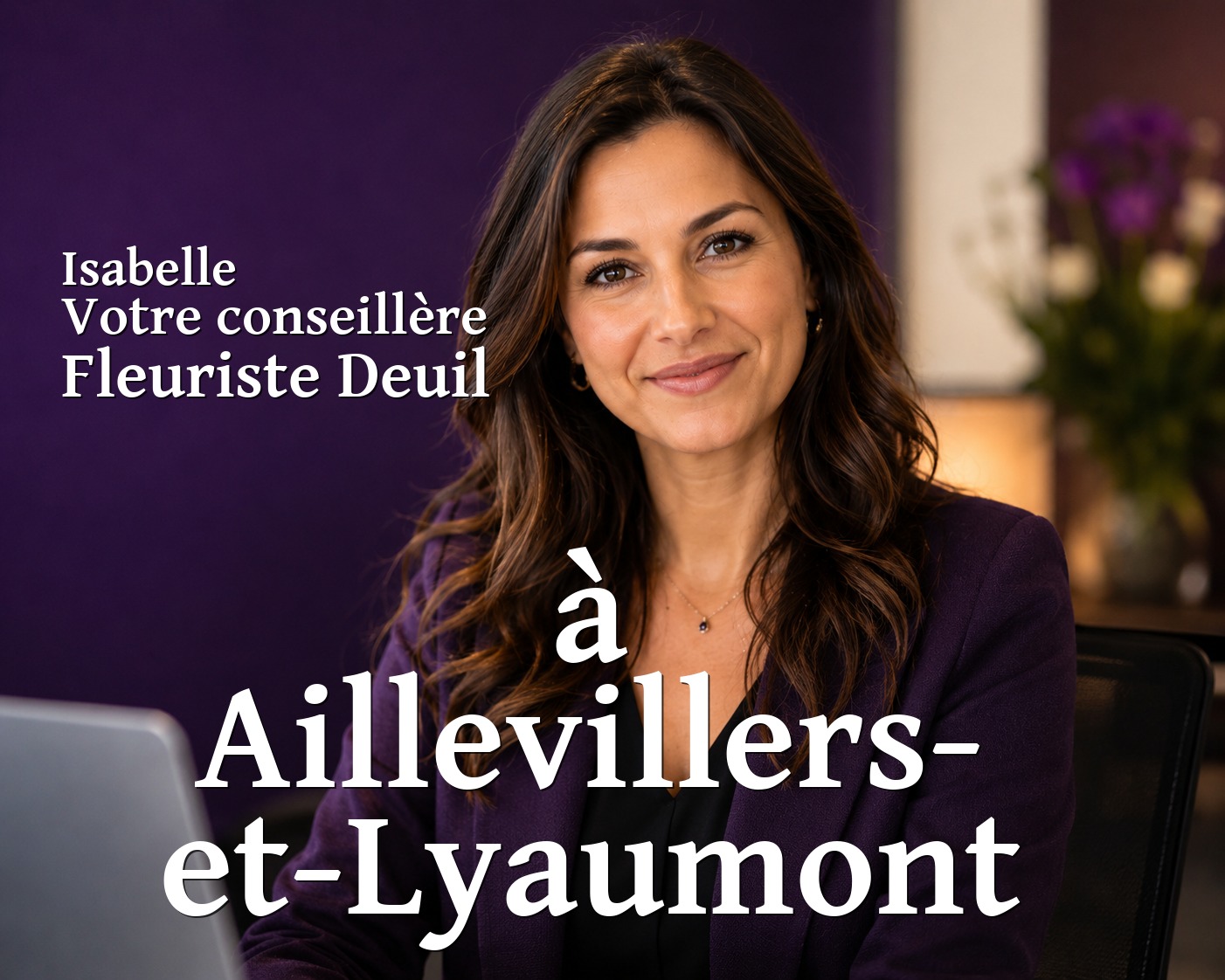 Isabelle, votre conseillère Fleuriste Deuil à Aillevillers-et-Lyaumont