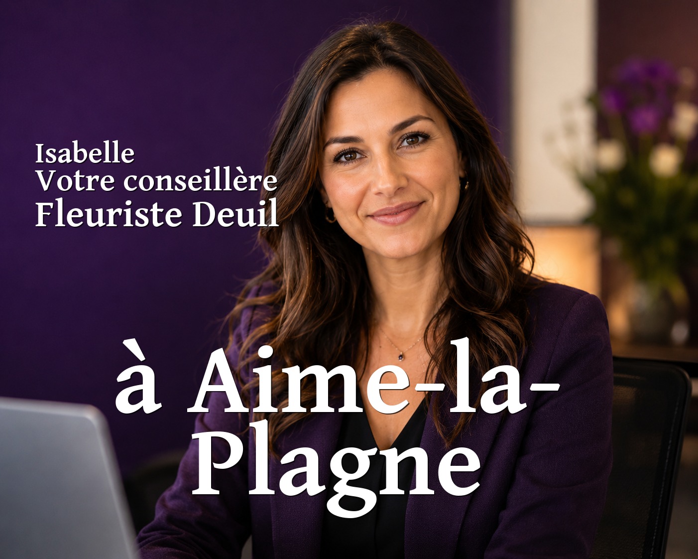 Isabelle, votre conseillère Fleuriste Deuil à Aime-la-Plagne
