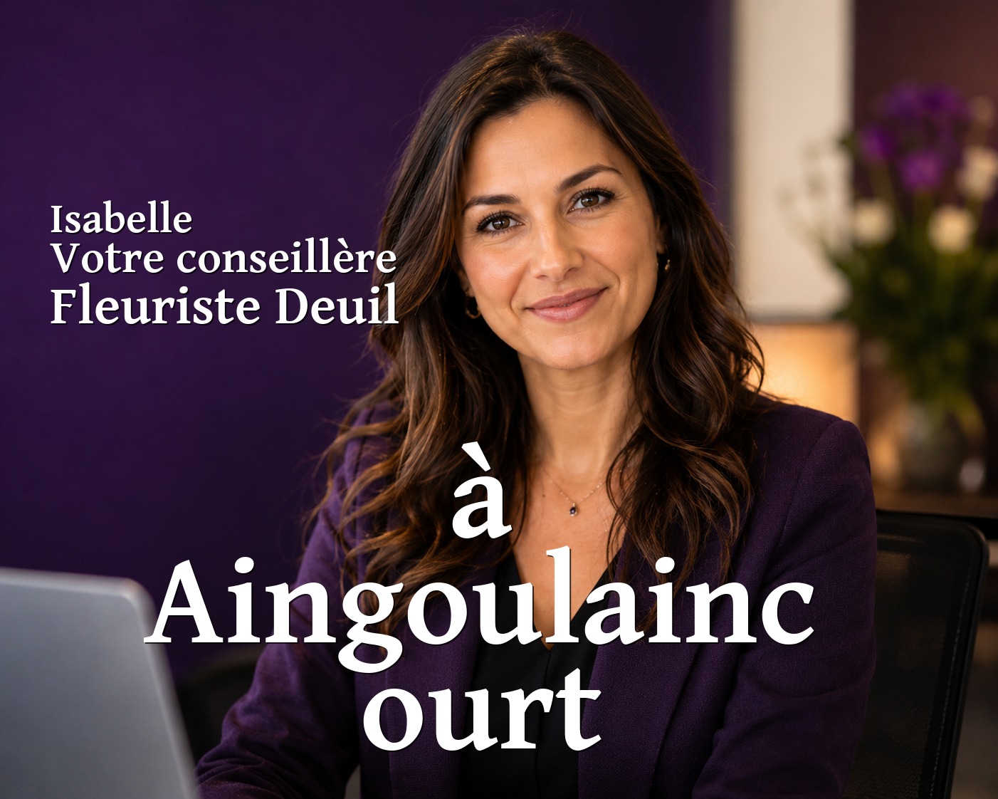 Isabelle, votre conseillère Fleuriste Deuil à Aingoulaincourt