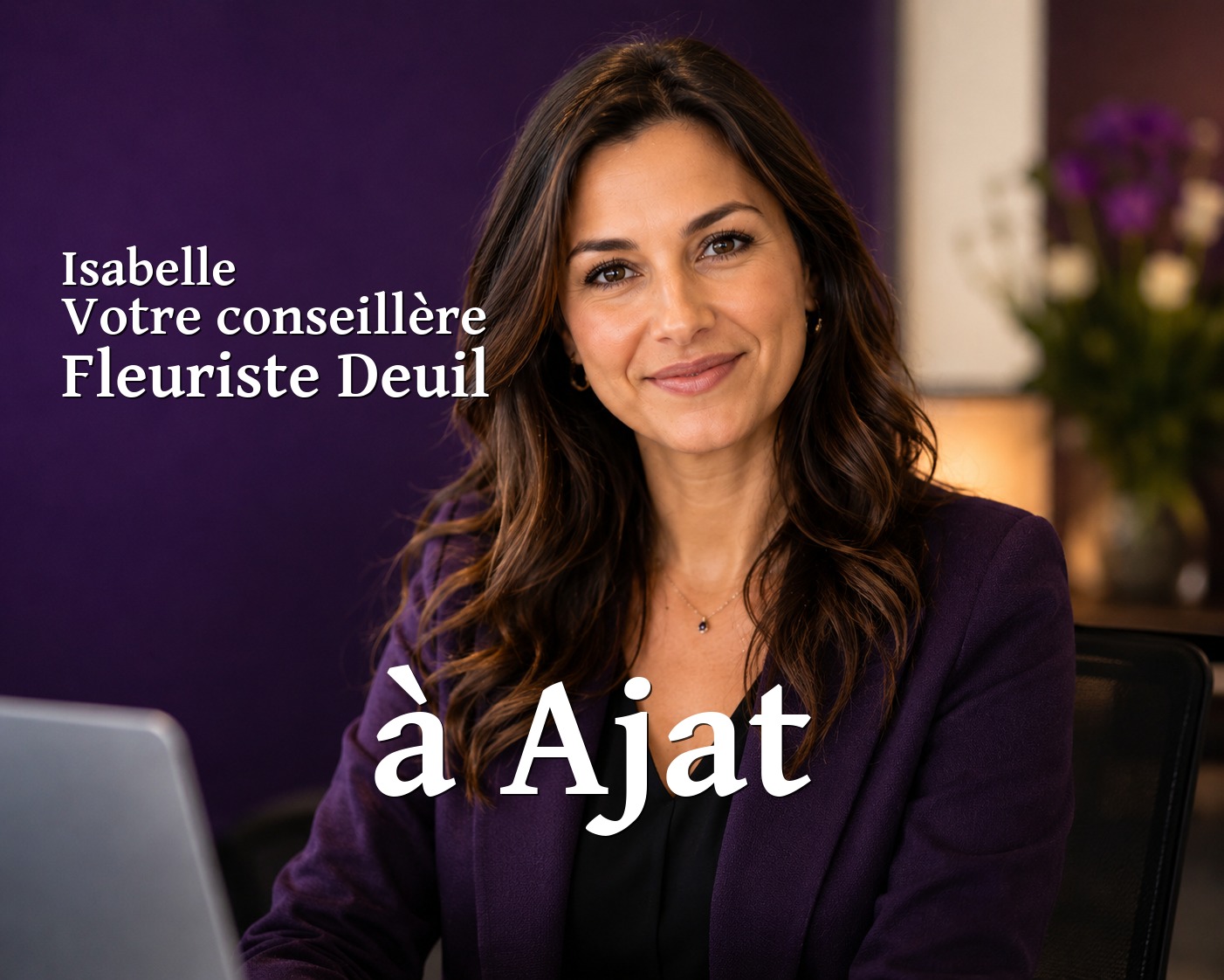 Isabelle, votre conseillère Fleuriste Deuil à Ajat