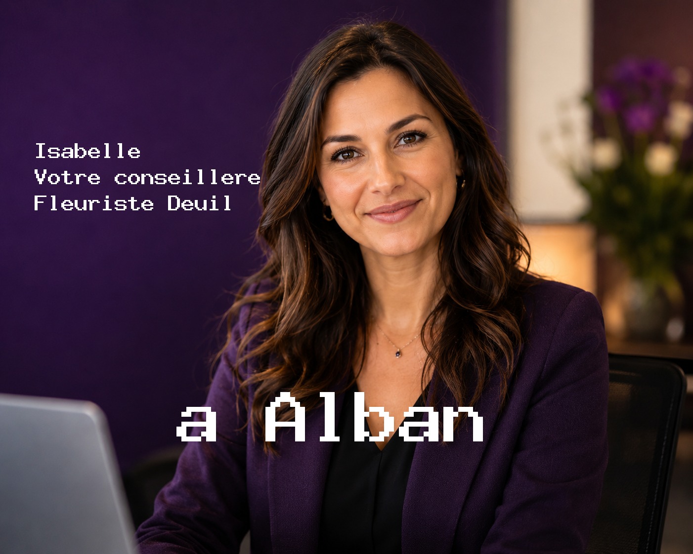 Isabelle, votre conseillère Fleuriste Deuil à Alban