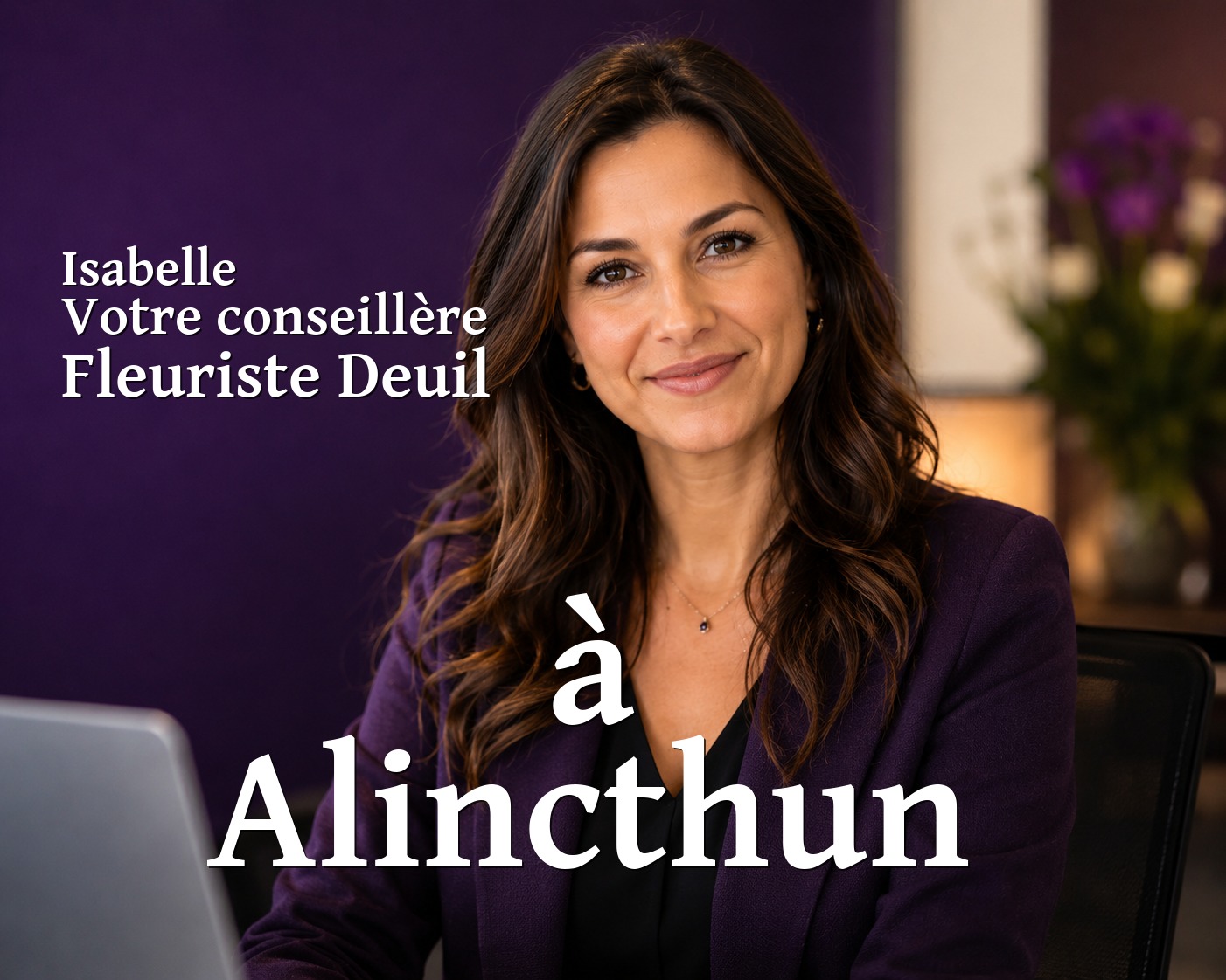 Isabelle, votre conseillère Fleuriste Deuil à Alincthun