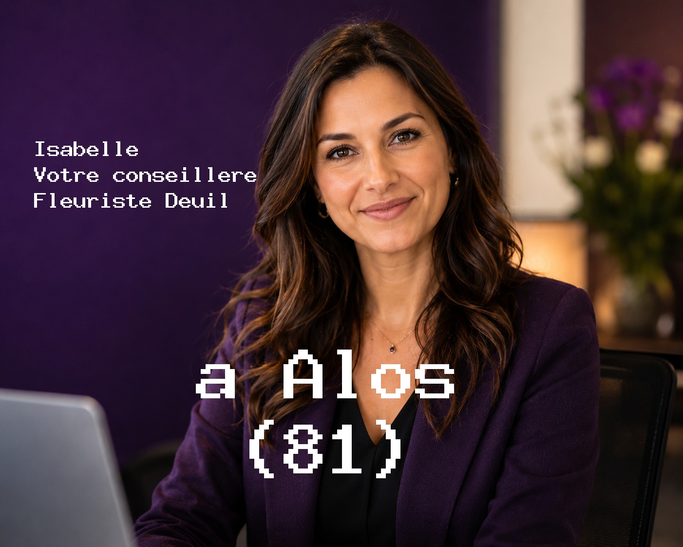 Isabelle, votre conseillère Fleuriste Deuil à Alos (81)