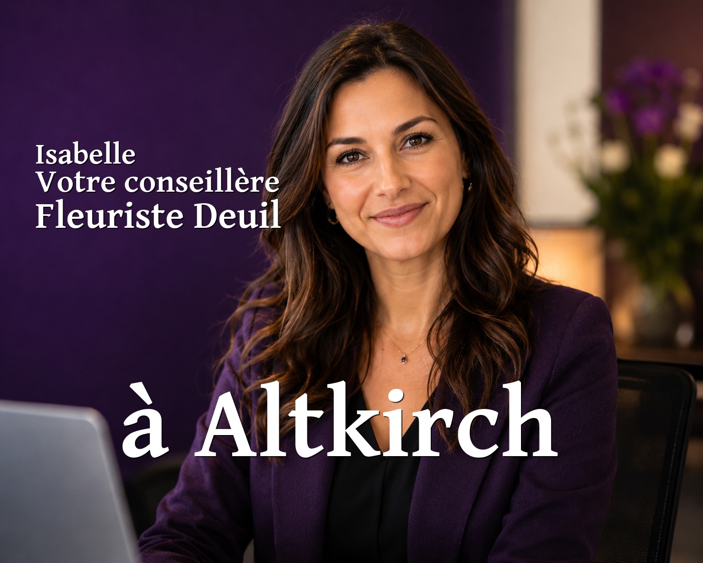 Isabelle, votre conseillère Fleuriste Deuil à Altkirch