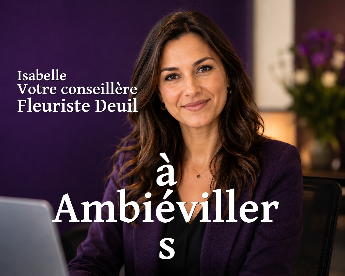 Isabelle, votre conseillère Fleuriste Deuil à Ambiévillers