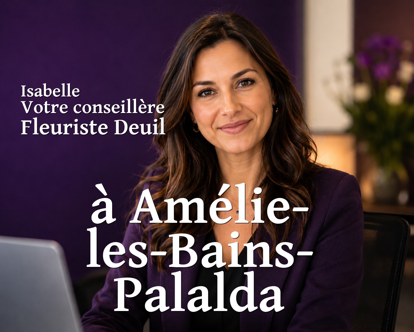 Isabelle, votre conseillère Fleuriste Deuil à Amélie-les-Bains-Palalda