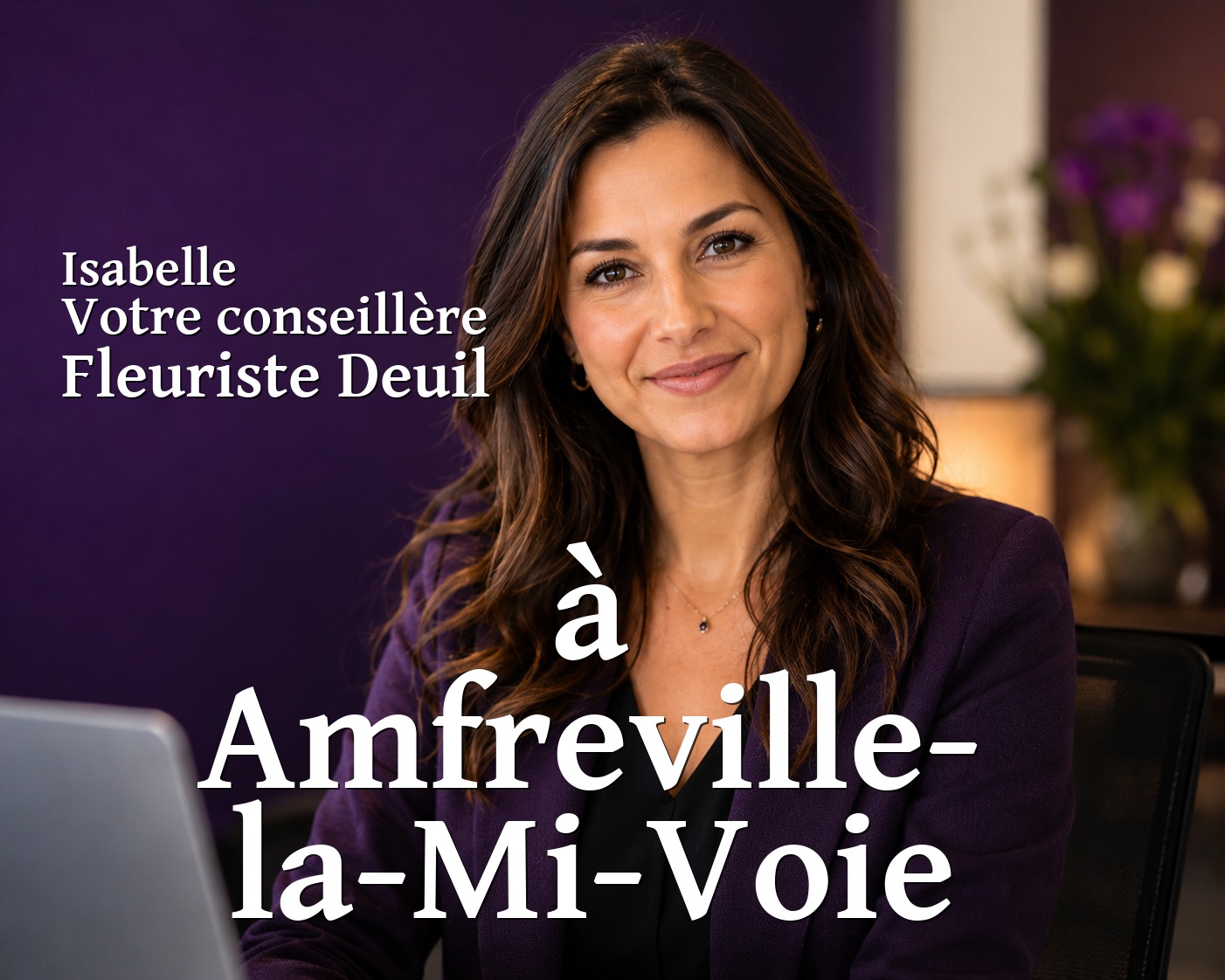 Isabelle, votre conseillère Fleuriste Deuil à Amfreville-la-Mi-Voie