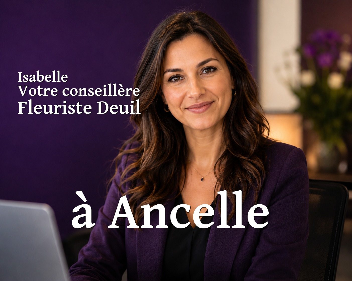 Isabelle, votre conseillère Fleuriste Deuil à Ancelle