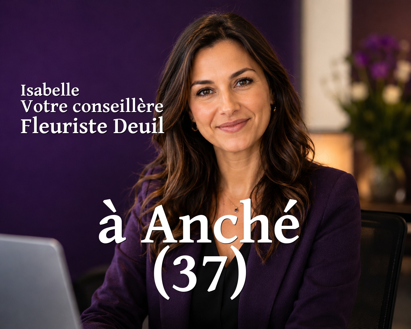 Isabelle, votre conseillère Fleuriste Deuil à Anché (37)