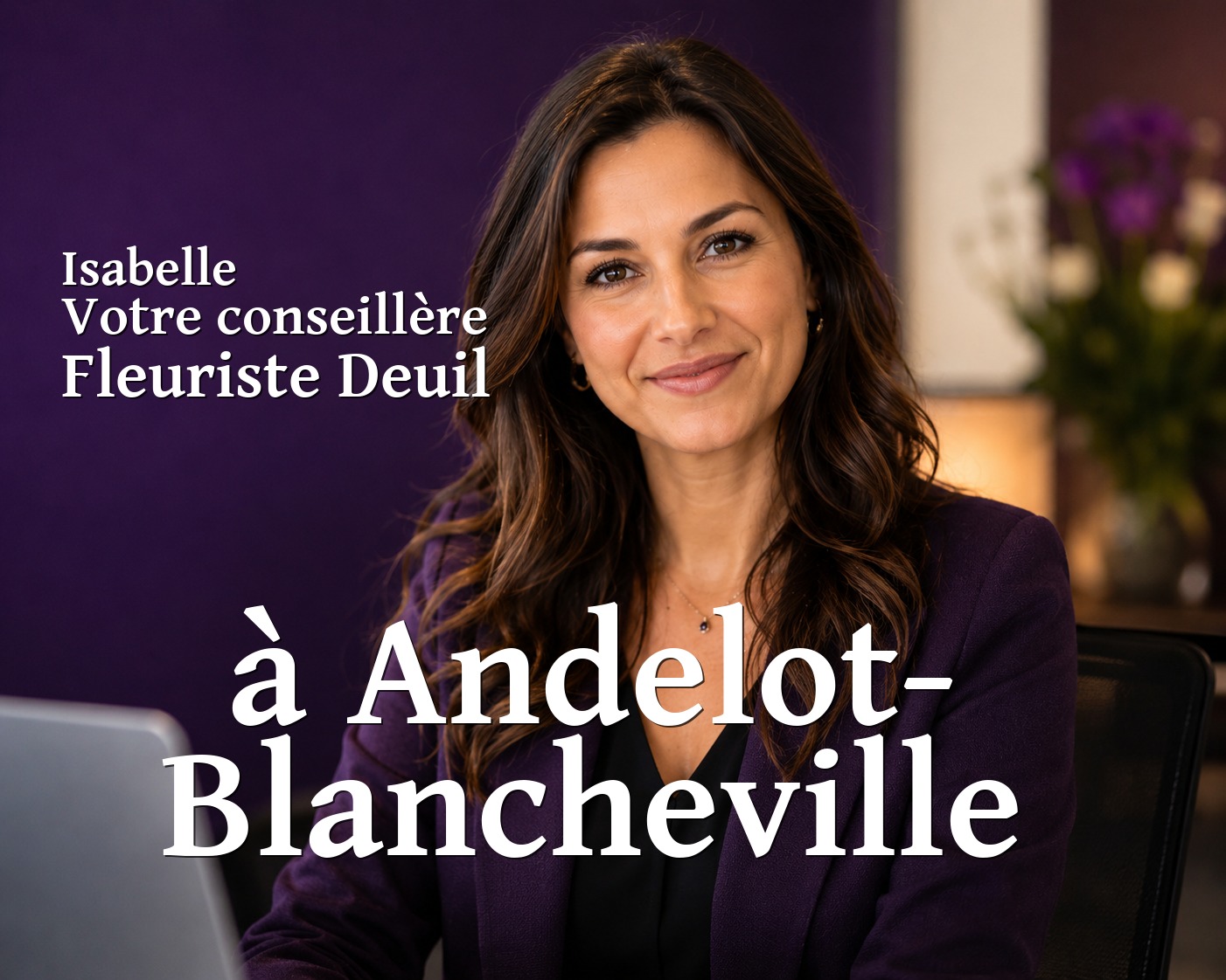 Isabelle, votre conseillère Fleuriste Deuil à Andelot-Blancheville