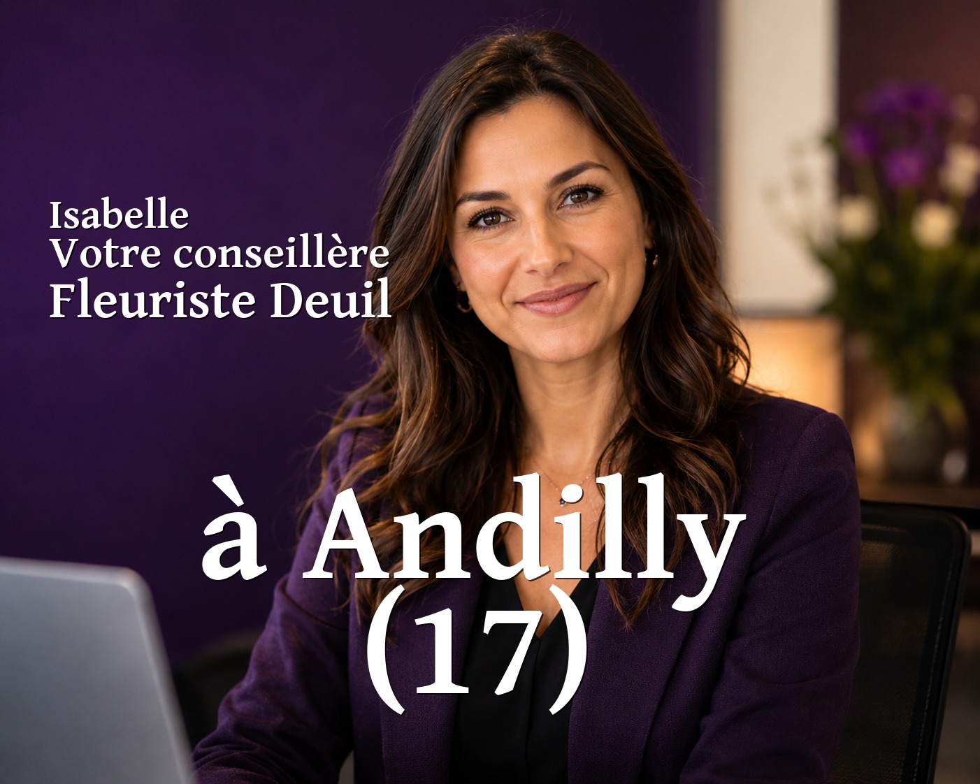 Isabelle, votre conseillère Fleuriste Deuil à Andilly (17)