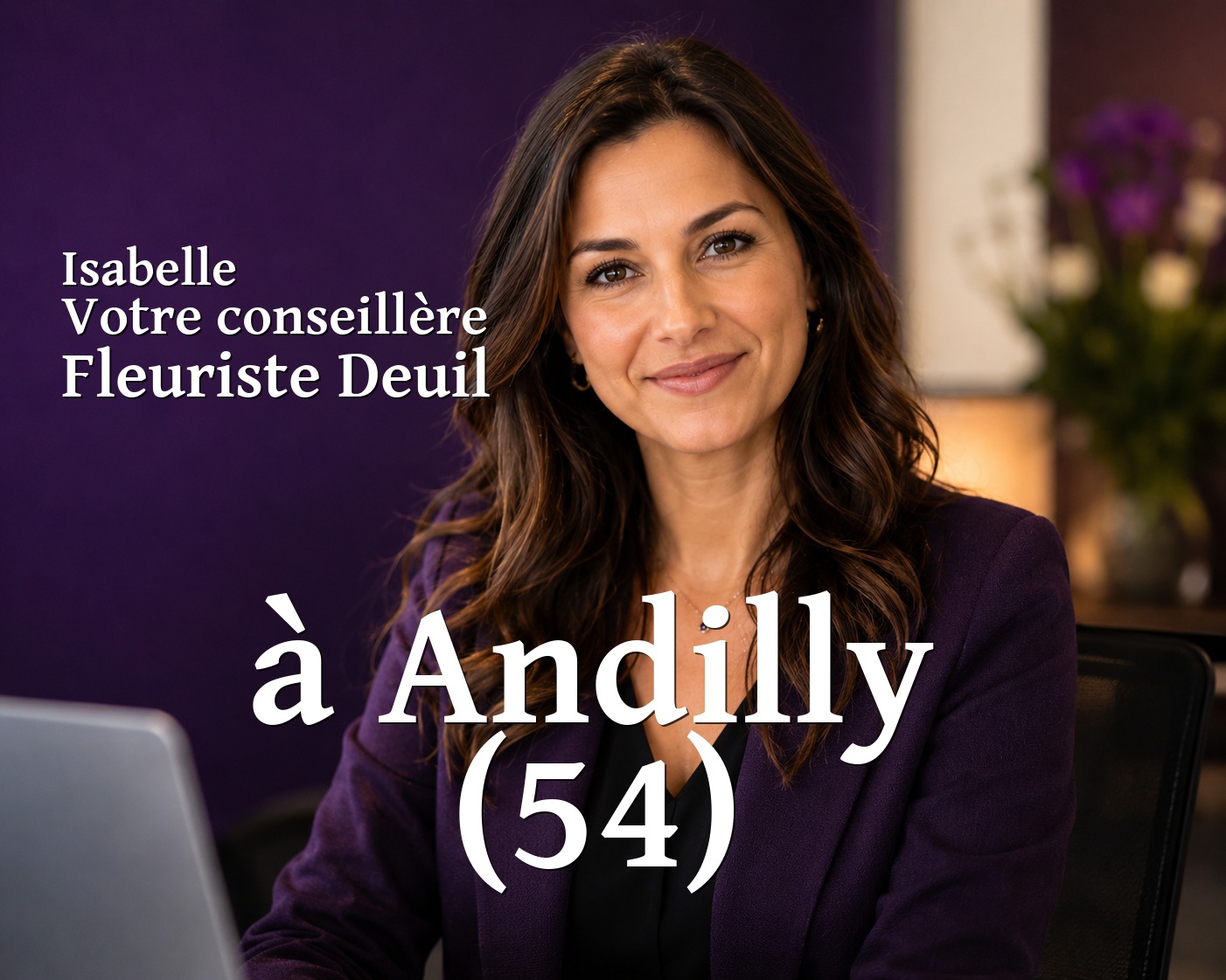 Isabelle, votre conseillère Fleuriste Deuil à Andilly (54)