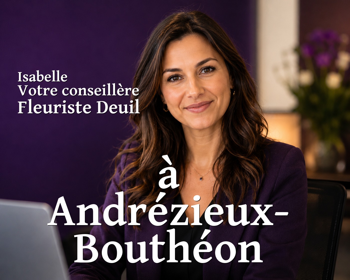 Isabelle, votre conseillère Fleuriste Deuil à Andrézieux-Bouthéon