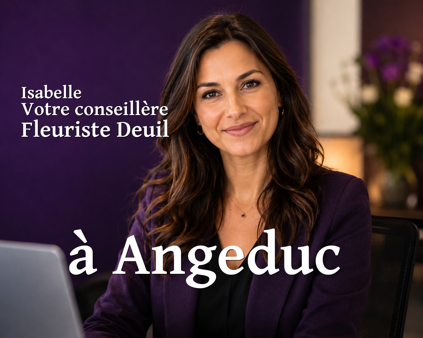 Isabelle, votre conseillère Fleuriste Deuil à Angeduc