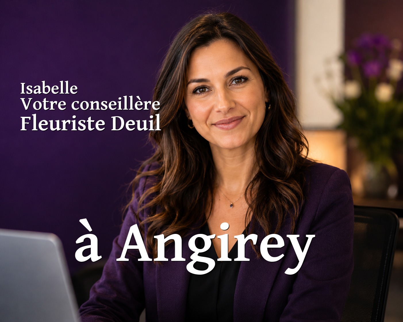 Isabelle, votre conseillère Fleuriste Deuil à Angirey