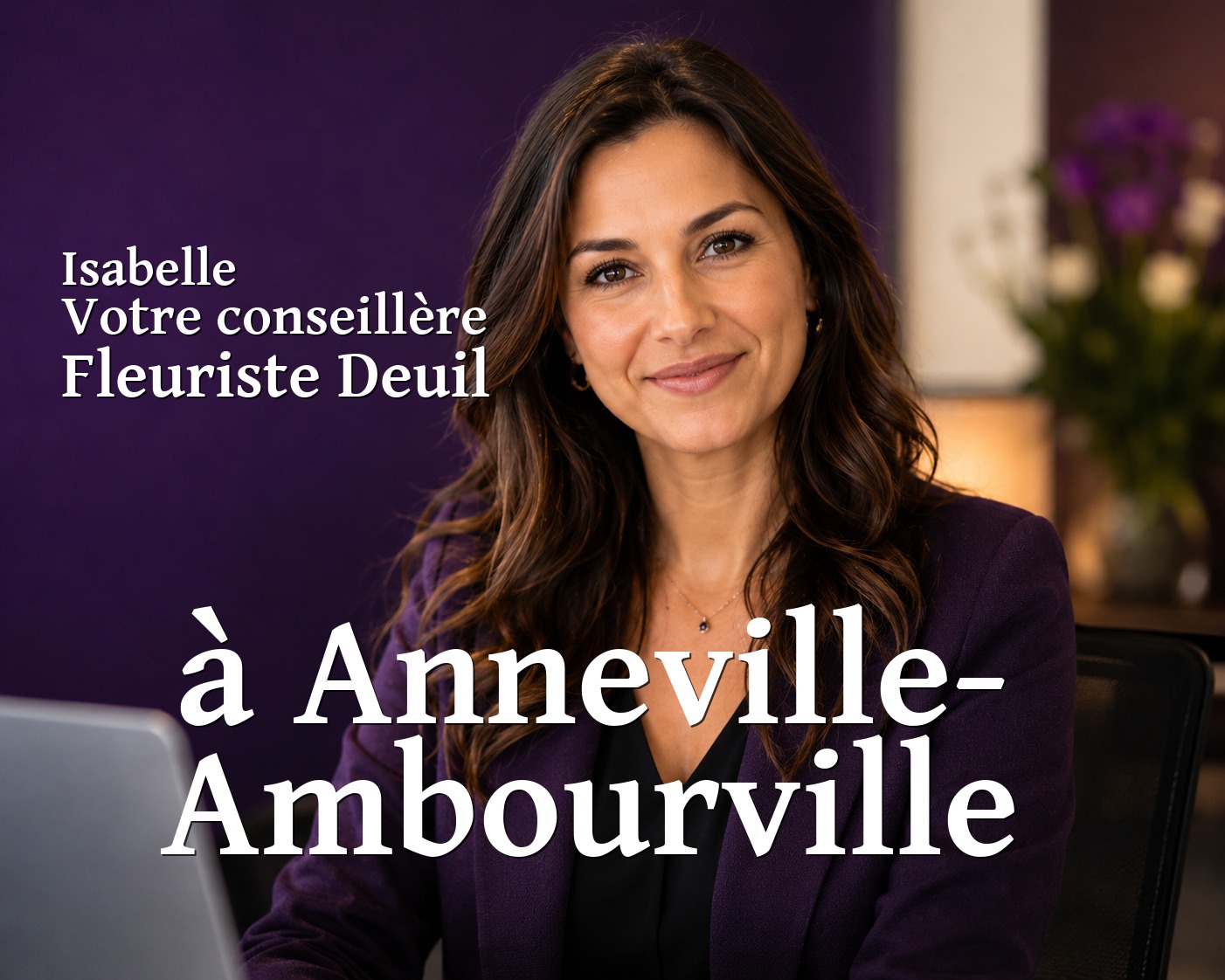 Isabelle, votre conseillère Fleuriste Deuil à Anneville-Ambourville