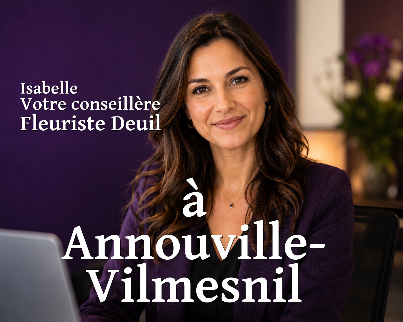 Isabelle, votre conseillère Fleuriste Deuil à Annouville-Vilmesnil