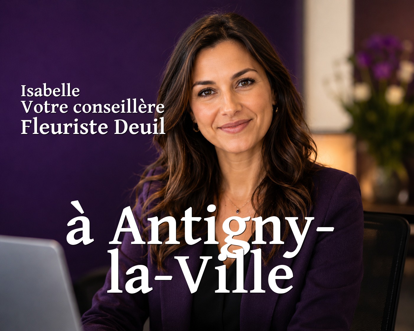 Isabelle, votre conseillère Fleuriste Deuil à Antigny-la-Ville