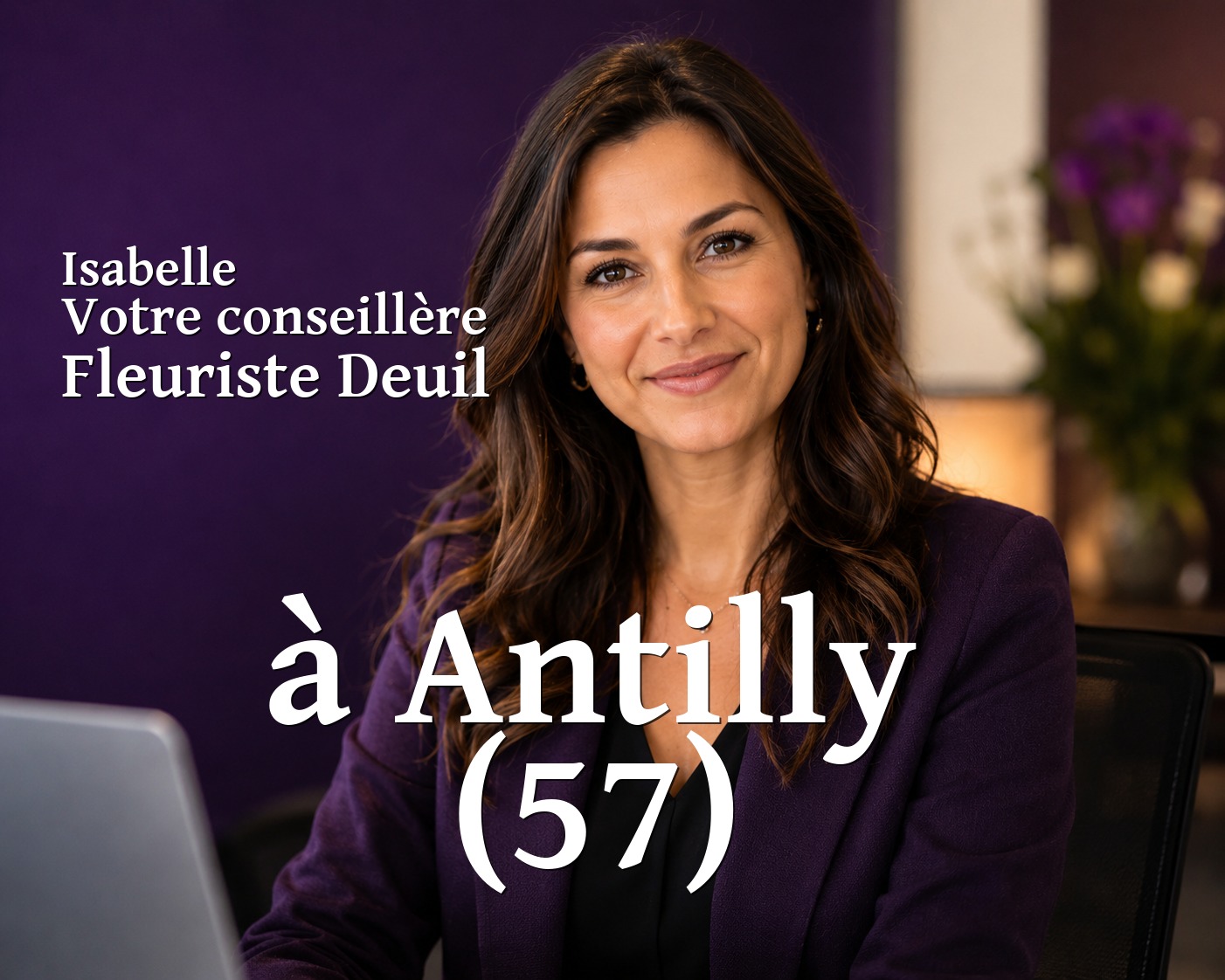 Isabelle, votre conseillère Fleuriste Deuil à Antilly (57)