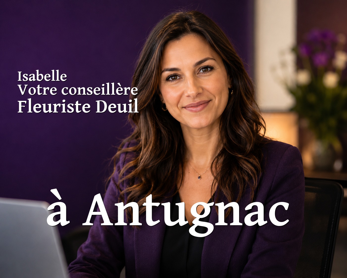 Isabelle, votre conseillère Fleuriste Deuil à Antugnac