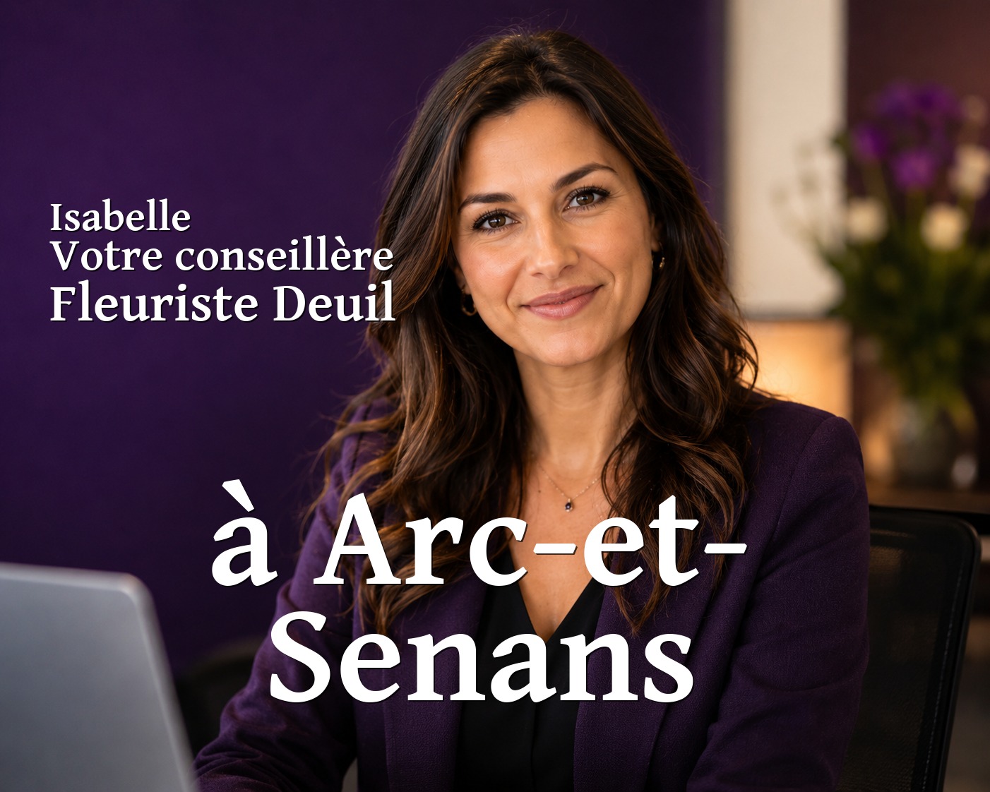 Isabelle, votre conseillère Fleuriste Deuil à Arc-et-Senans