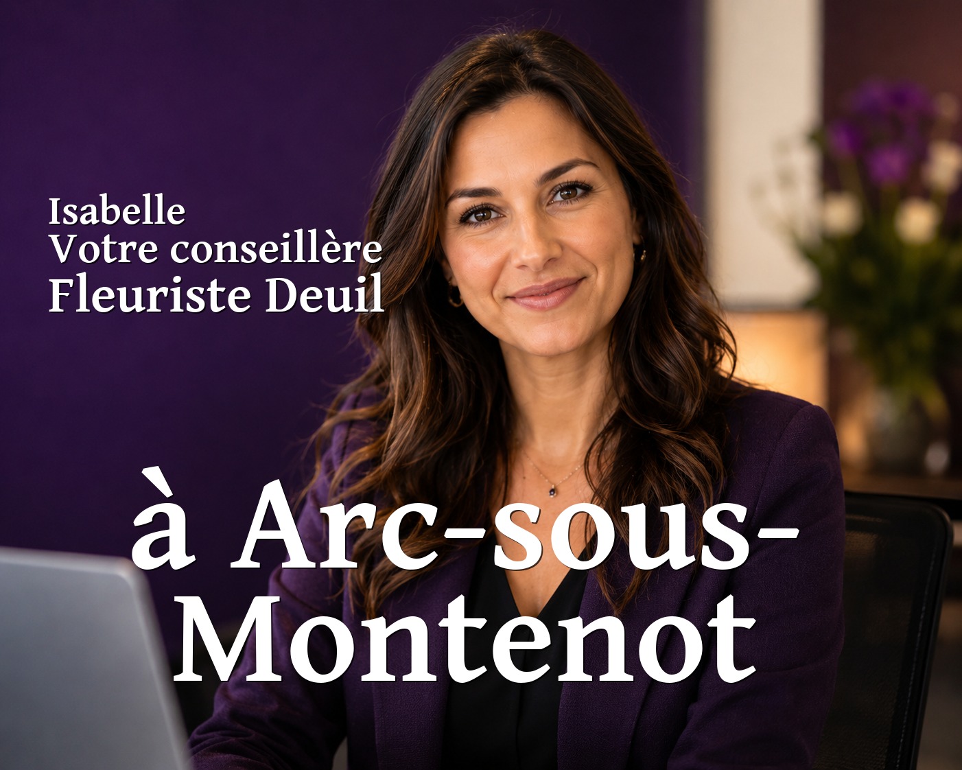 Isabelle, votre conseillère Fleuriste Deuil à Arc-sous-Montenot