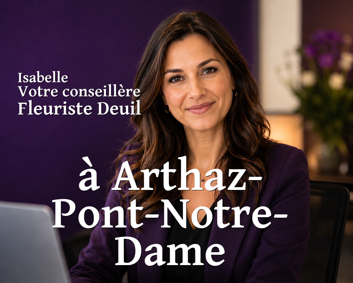 Isabelle, votre conseillère Fleuriste Deuil à Arthaz-Pont-Notre-Dame