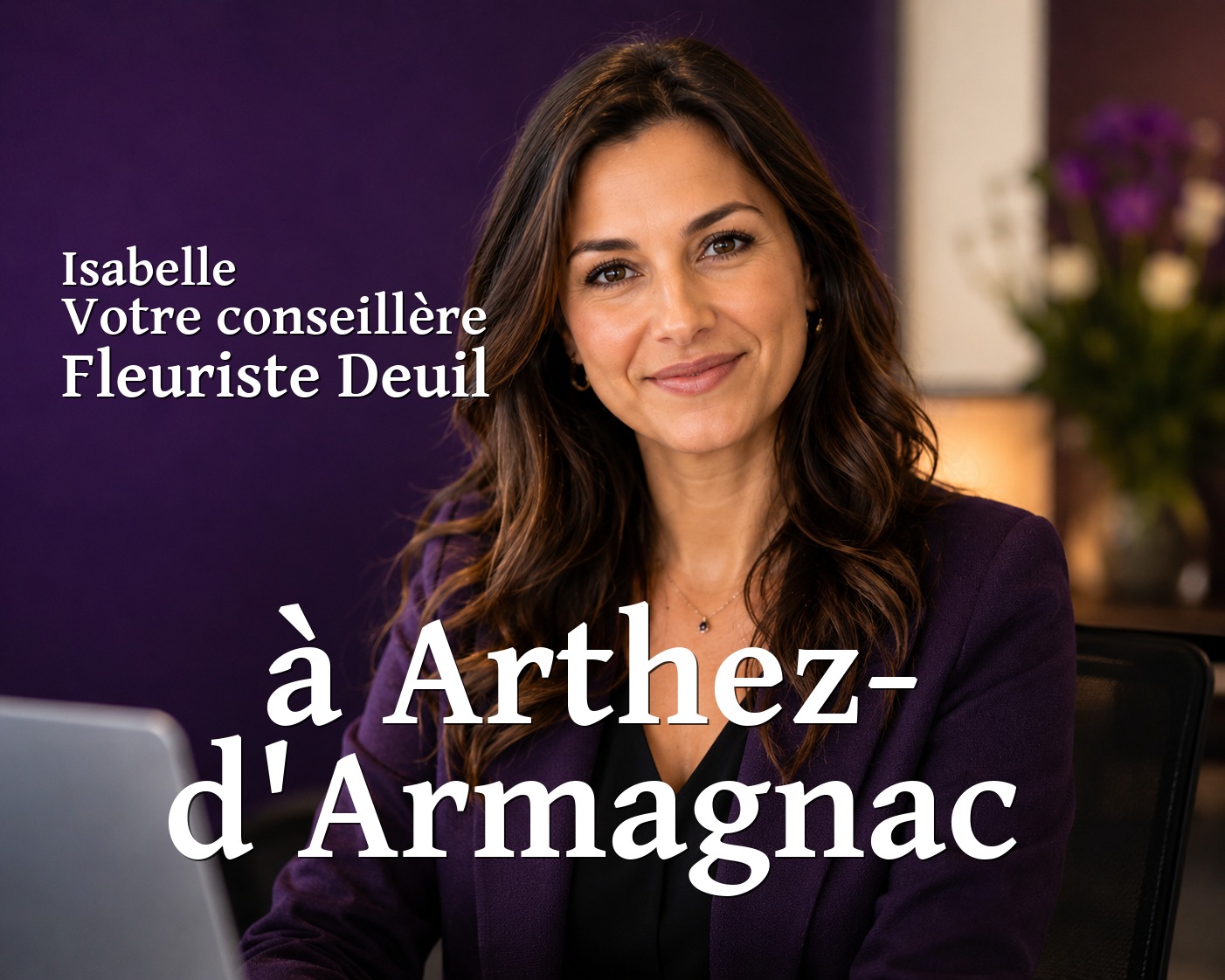 Isabelle, votre conseillère Fleuriste Deuil à Arthez-d'Armagnac