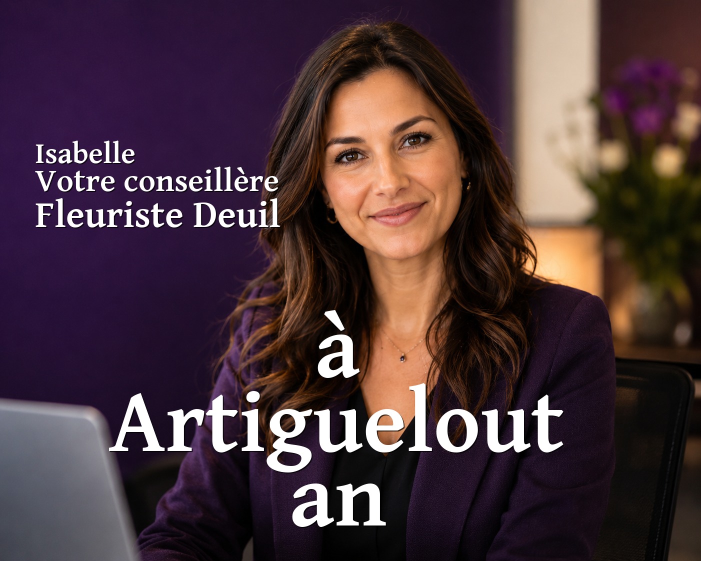 Isabelle, votre conseillère Fleuriste Deuil à Artigueloutan