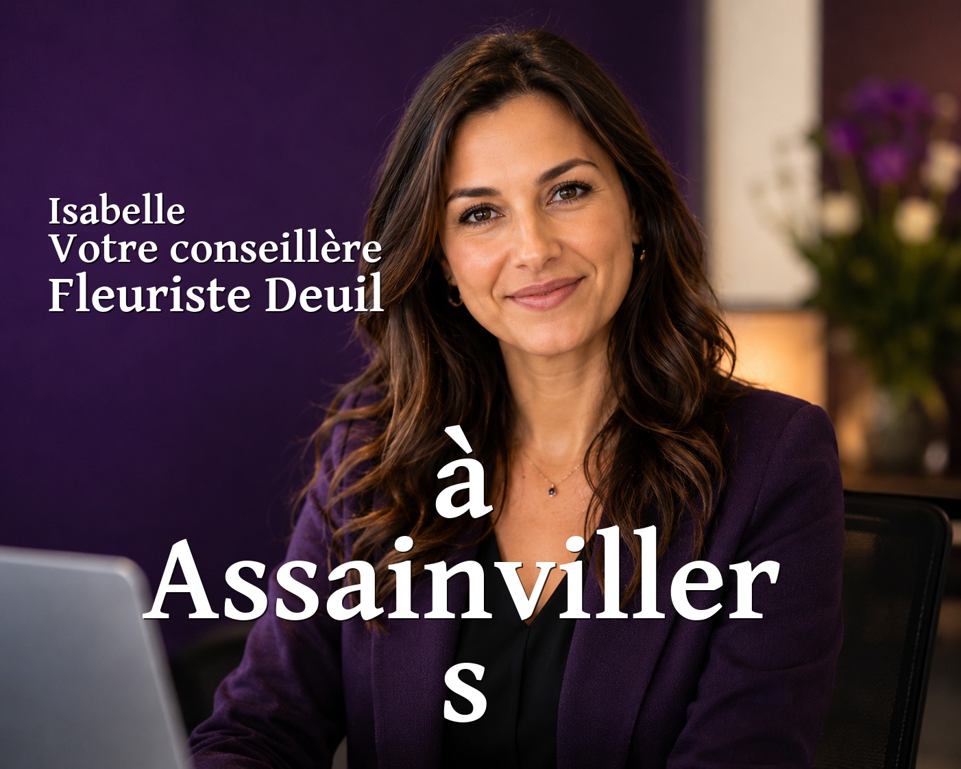 Isabelle, votre conseillère Fleuriste Deuil à Assainvillers