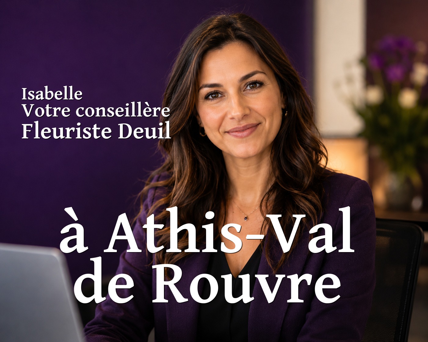 Isabelle, votre conseillère Fleuriste Deuil à Athis-Val de Rouvre