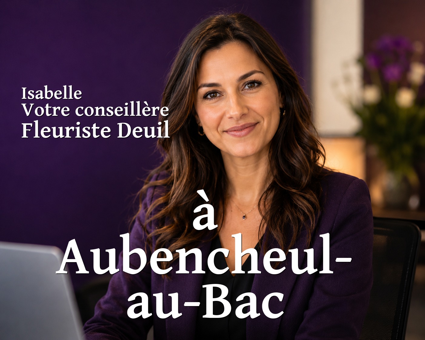 Isabelle, votre conseillère Fleuriste Deuil à Aubencheul-au-Bac