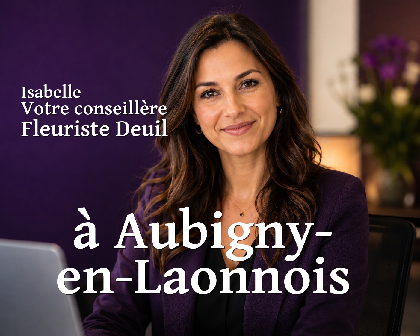 Isabelle, votre conseillère Fleuriste Deuil à Aubigny-en-Laonnois