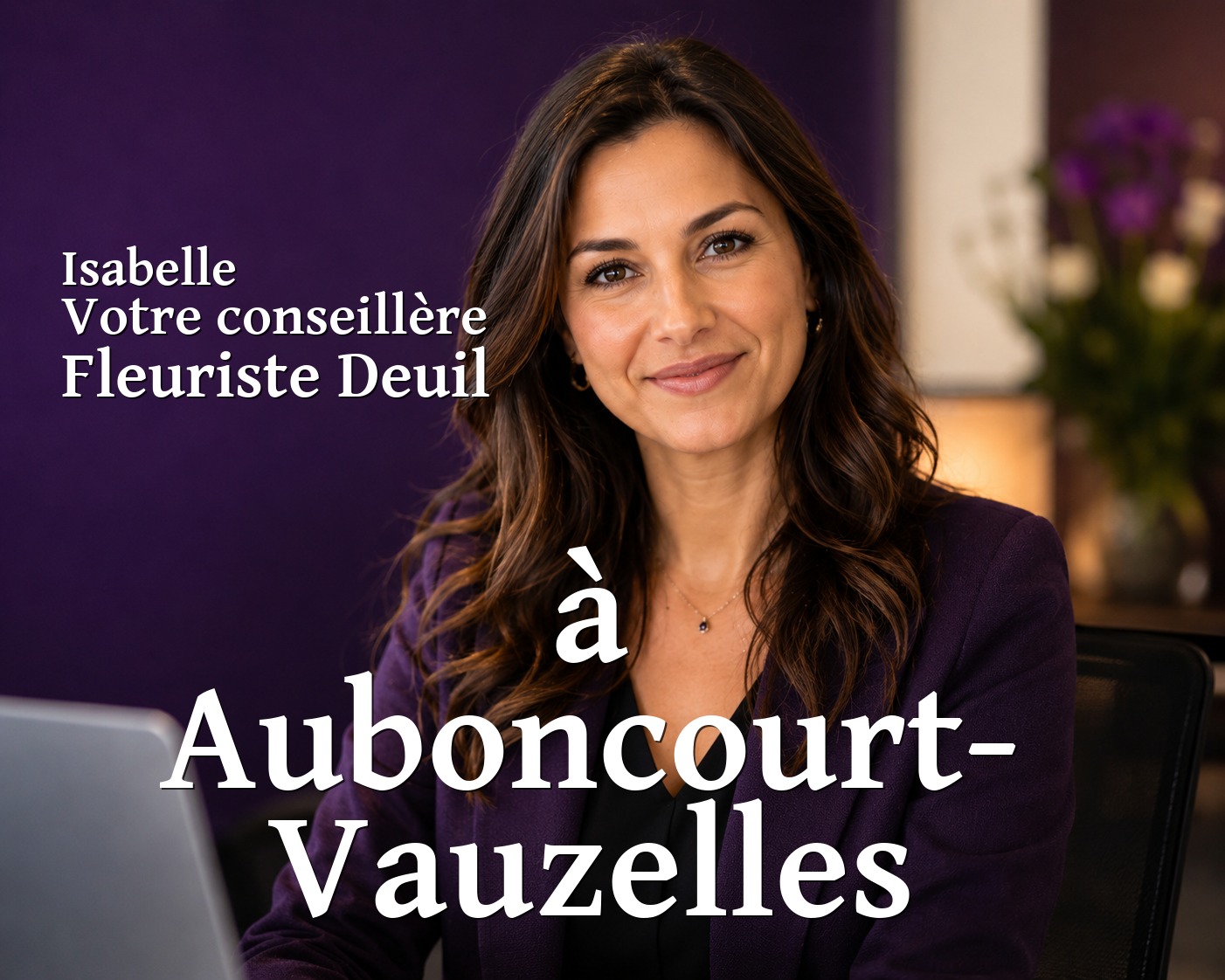 Isabelle, votre conseillère Fleuriste Deuil à Auboncourt-Vauzelles