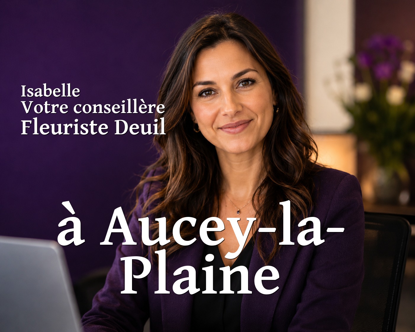 Isabelle, votre conseillère Fleuriste Deuil à Aucey-la-Plaine