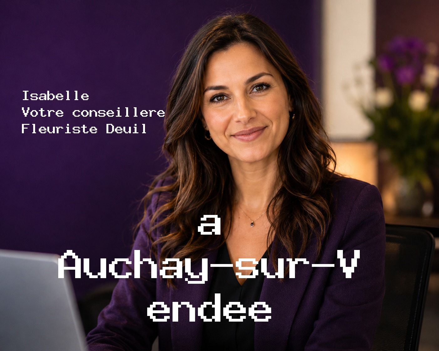 Isabelle, votre conseillère Fleuriste Deuil à Auchay-sur-Vendée