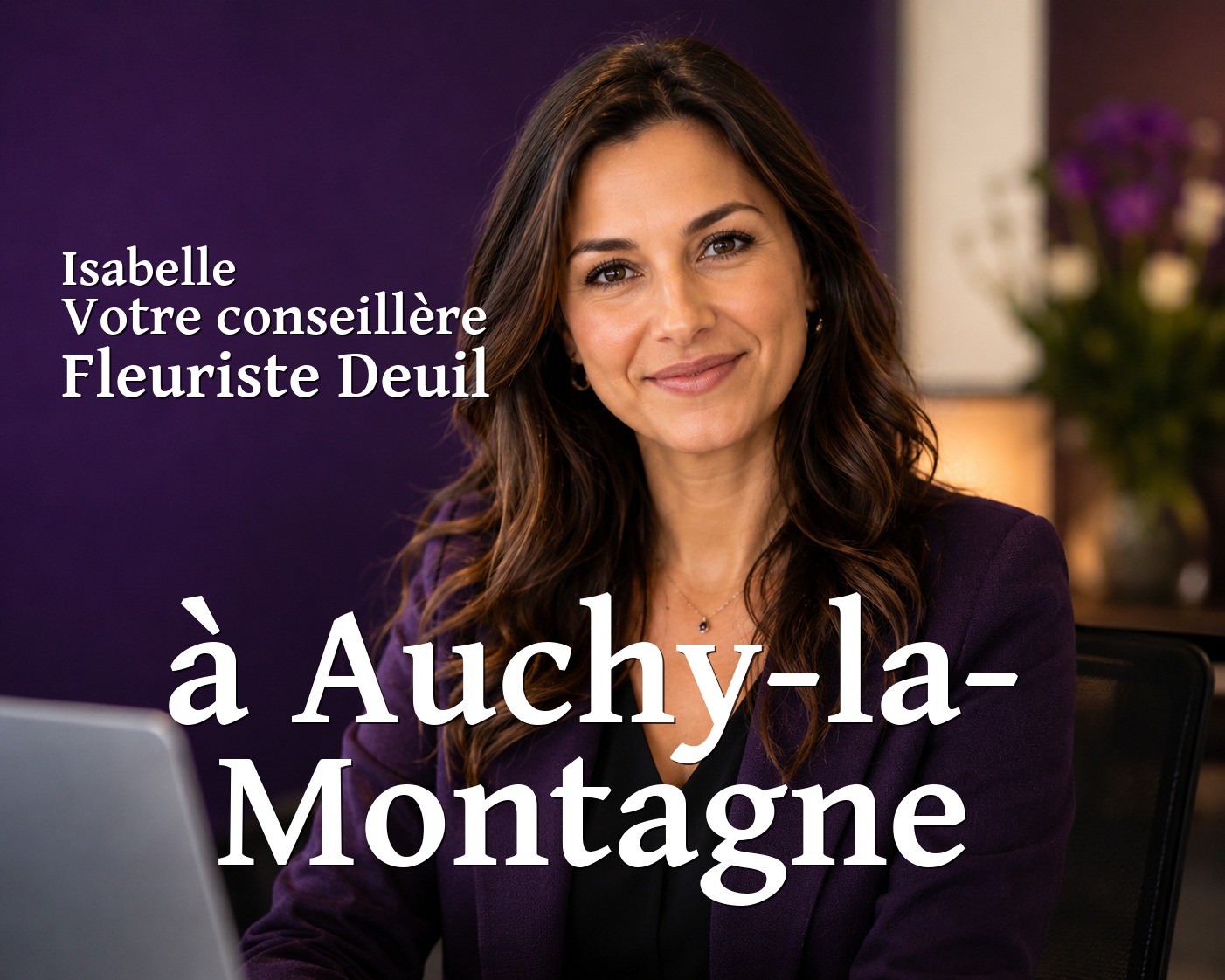 Isabelle, votre conseillère Fleuriste Deuil à Auchy-la-Montagne
