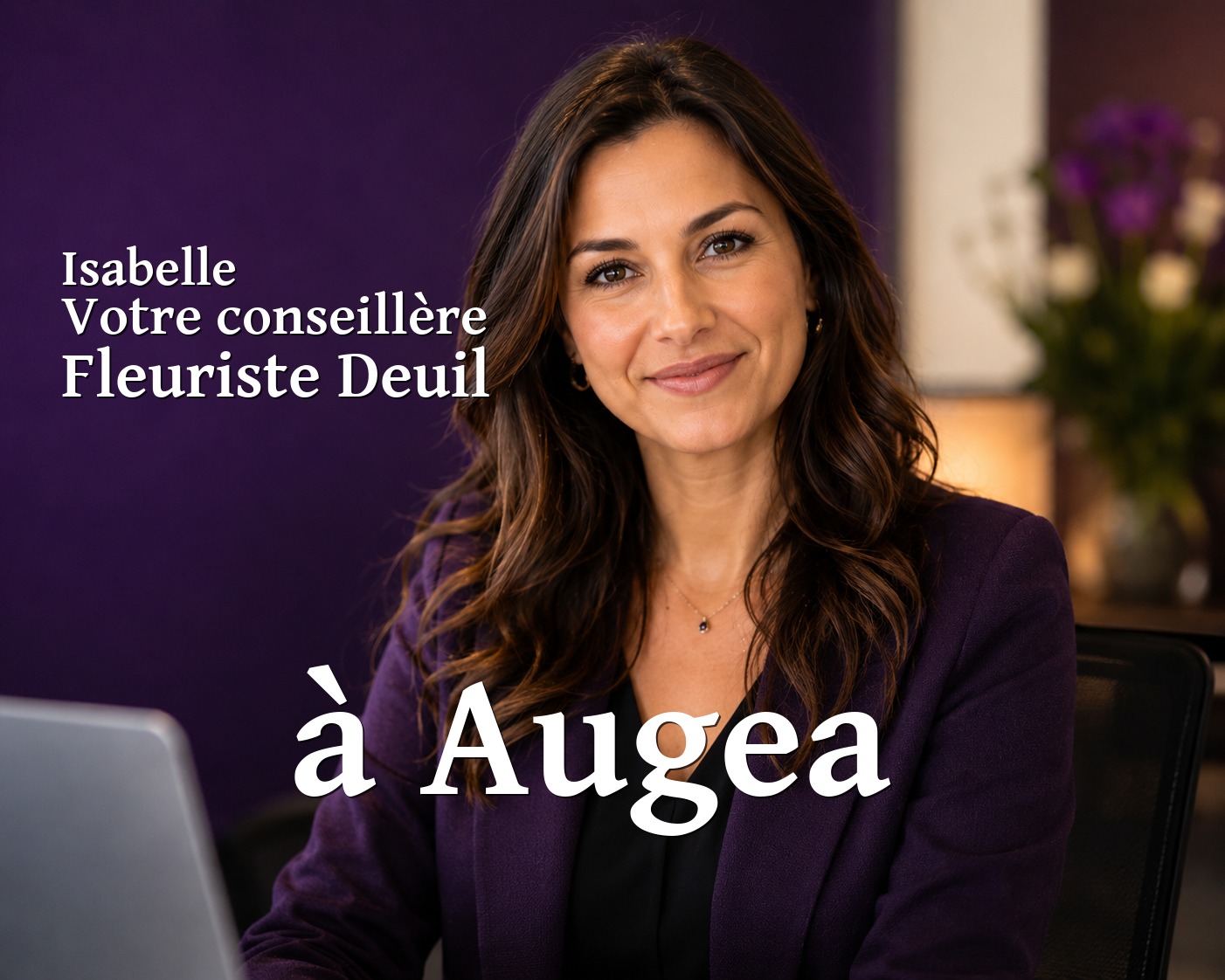 Isabelle, votre conseillère Fleuriste Deuil à Augea