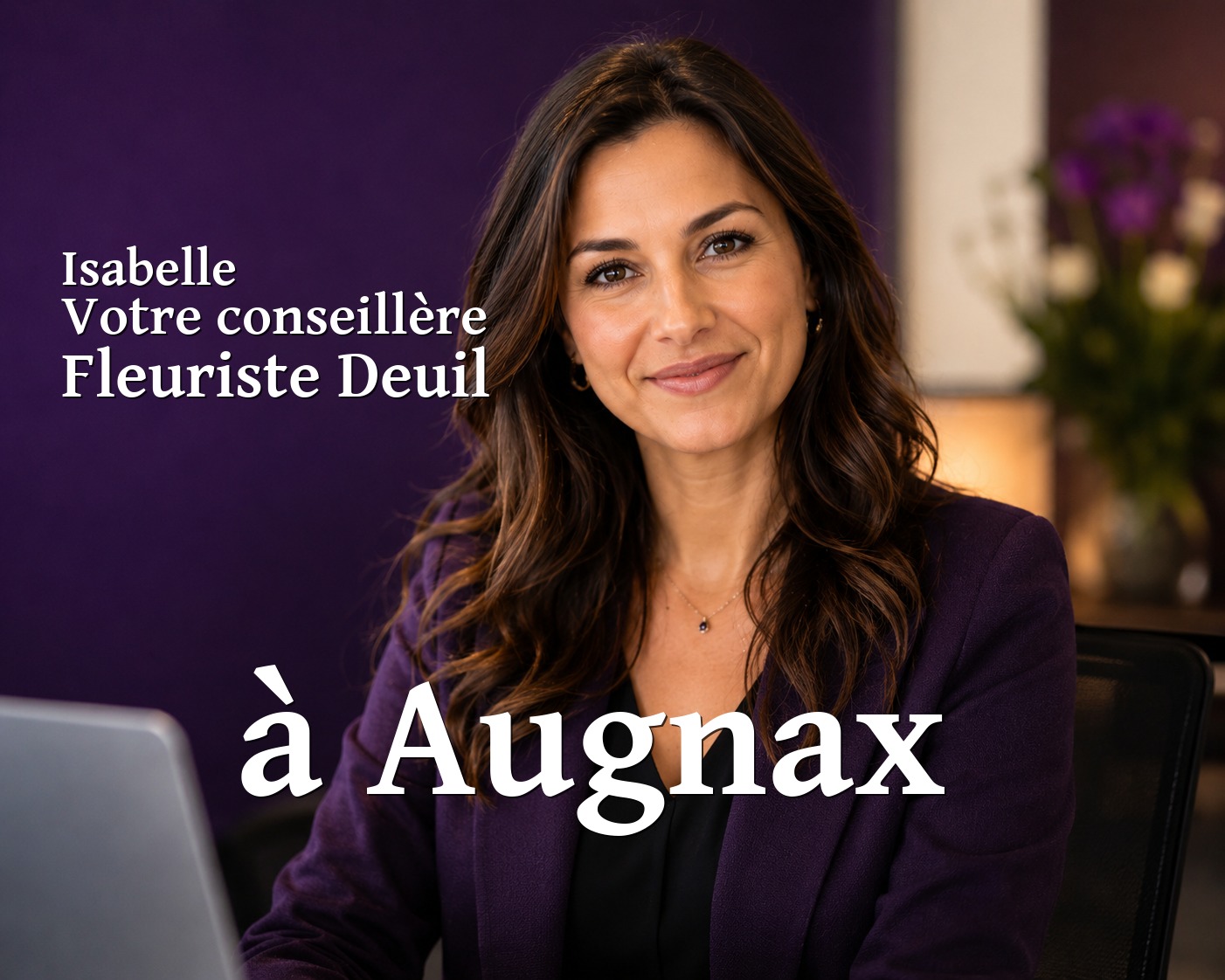 Isabelle, votre conseillère Fleuriste Deuil à Augnax
