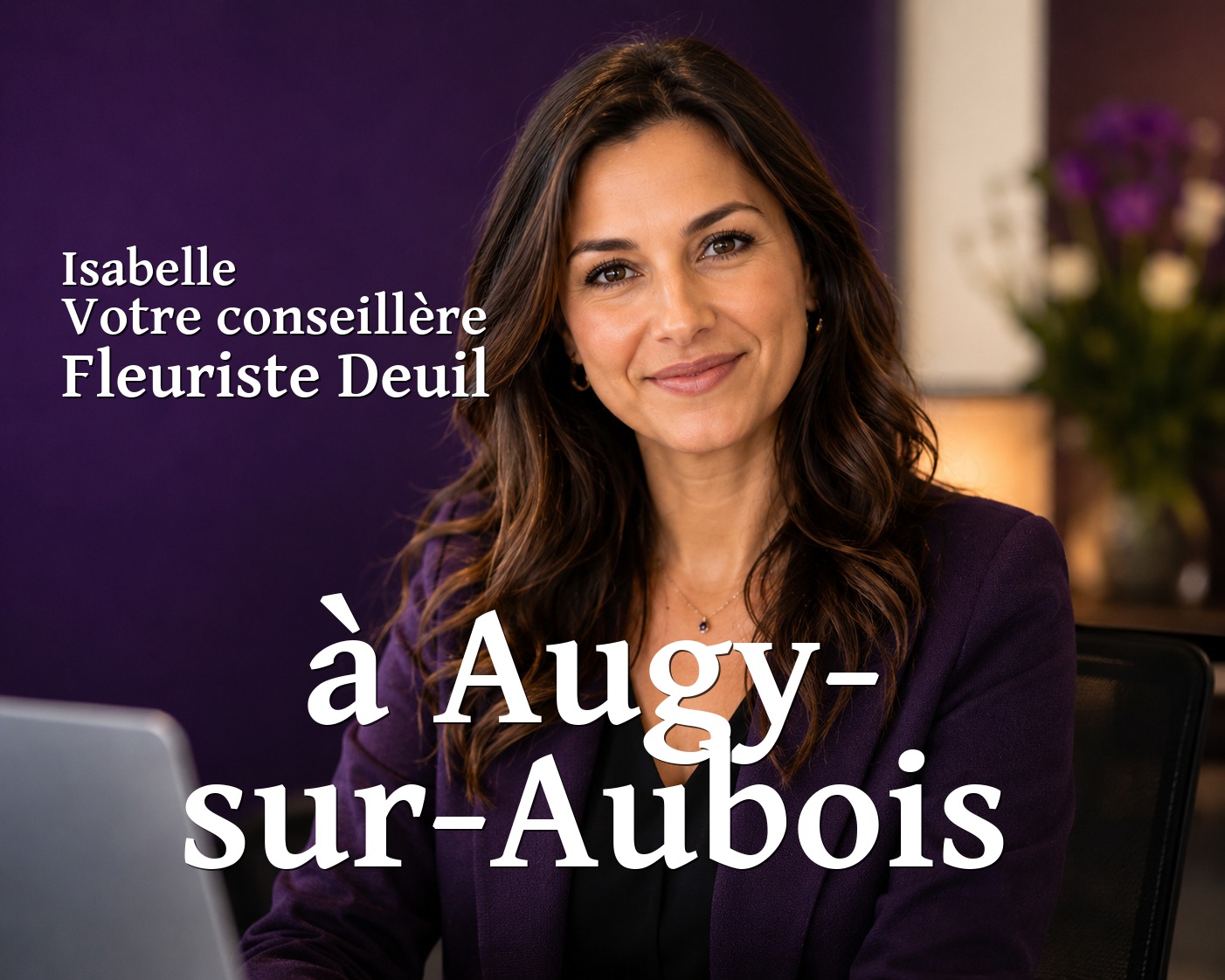 Isabelle, votre conseillère Fleuriste Deuil à Augy-sur-Aubois